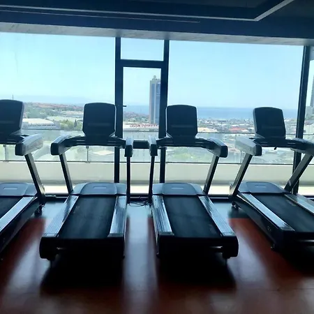 Appartement Luxury Flat, Amazing View. Gym & Parking Istanboel